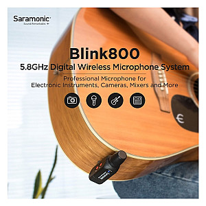 Saramonic Blink 800 B3 5.8GHz Wireless 1/4 inch Instrument System